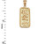 Gold Chinese "I Love You" Symbol Pendant Necklace