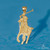 Yellow Gold Polo Jockey Horse Rider Charm Pendant