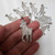 Sterling Silver Polo Jockey Horse Rider Charm Pendant