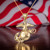 Yellow Gold Marines Corps Charm Necklace
