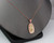 Two-Tone Rose & Yellow Gold Lady of Virgin Mary DC Pendant Necklace