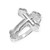 Sterling Silver Eastern Orthodox Cross Ring