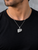 925 Sterling Silver San Francisco Cable Car Trolley Satin Pendant Necklace
