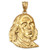 Yellow Gold Benjamin Franklin Pendant (S/M/L)