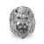 Roaring Lion Men's DC Ring in White Gold