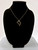 Yellow Gold Africa Open Design Pendant Necklace