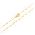 Yellow Gold Hot Wings Diamond Sword Pendant Necklace