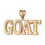 Yellow Gold GOAT Hip-Hop Pendant