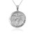 White Gold St. Jude Thaddeus Pendant Necklace