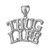 Gold THUG LIFE Hip-Hop DC Pendant