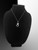 Sterling Silver Cursive Crown Letter Initial DC Pendant Necklace