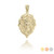 Gold Ganesha Pendant Necklace