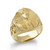 Yellow Gold Egyptian Pharaoh King Tut Statement Ring