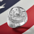 Sterling Silver Benjamin Franklin Mens Signet Ring