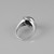Sterling Silver Purple Amethyst Oval Gemstone Ring