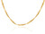 Yellow Gold 0.2mm Singapore Chain