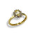April Birthstone CZ Promise Ring