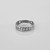 Elegant Sterling Silver Cuban Link Chain Unisex Ring (5 mm)