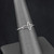 Elegant Open Sideways Cross Gold Ring for Women