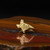 Gold Texas State Map Longhorn Lone Star Cowgirl Signet Ring