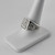 Solid Sterling Silver Square Signet Arabic Allah Ring Saudi Kingdom Band
