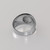 Men's Sterling Silver Russian Cross Brushed Round Signet Ring with Northern Star Band
