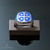 Sterling Silver Enamel Jerusalem Cross Octagon Signet Ring - Color Options