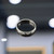 Sterling Silver Newborn Baby Footprint Ring for Women