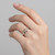 Sterling Silver Dainty Openwork Dove Ring for Women