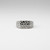 Sterling Silver Nugget Rectangle Polished Pinky Ring