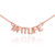 14k Rose Gold #FITLIFE Necklace