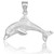 silver dolphin pendant