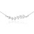 925 Sterling Silver Olive Branch Necklace