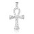 Ankh Cross Silver Pendant Necklace