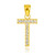 Gold Letter "T" Diamond Initial Pendant Necklace