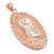 Virgin Mary Rose Gold Extra Large Pendant