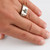 Sterling Silver Masonic Mens Ring