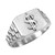 925 Sterling Silver Dollar Sign Mens Ring