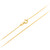 Polished Gold Sail Boat Pendant Necklace