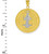 Solid Gold St. Benedict Coin Medallion Pendant (M)