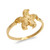Gold Starfish ring
