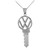 White Gold VW Necklace