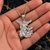 Sterling Silver St. Michael Pendant Necklace