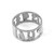 Sterling Silver Lucky 13 Ring