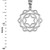 Sterling Silver Anahata Love Chakra Yoga Pendant Necklace