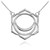 Sterling Silver Svadhishthana Chakra Yoga Necklace