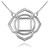 Sterling Silver Muladhara Chakra Womens Yoga Necklace