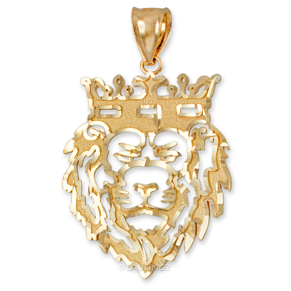 Gold Lion King DC Pendant (S/L)