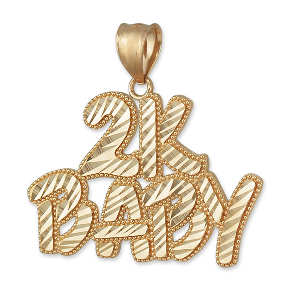 Gold 2K Baby DC Pendant
