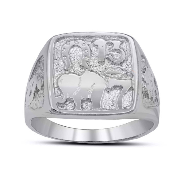 Sterling Silver Lucky Charm Ring